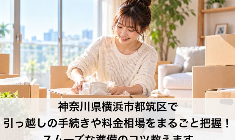 画像57254：神奈川県横浜市都筑区で引っ越しの手続きや料金相場をまるごと把握！スムーズな準備のコツ教えます