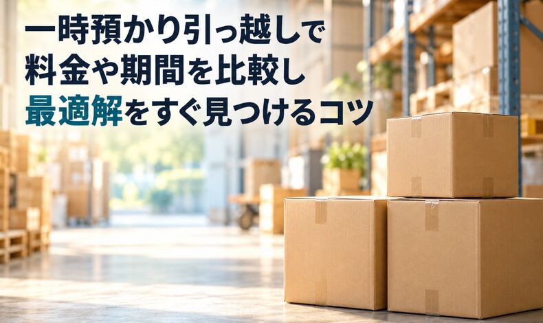 画像58764：一時預かり引っ越しで料金や期間を比較し最適解をすぐ見つけるコツ